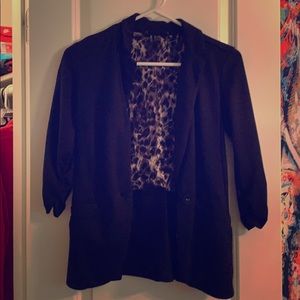 Black blazer jacket